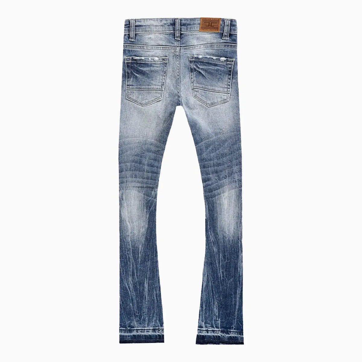 Kid's Attitude Stacked Denim Pant