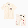 Ensemble chemise et short "The Re-Up Mechanic" pour enfant