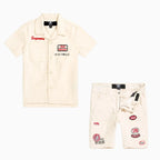 Ensemble chemise et short "The Re-Up Mechanic" pour enfant