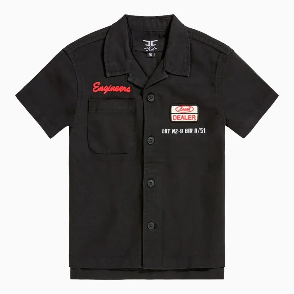Ensemble chemise et short "The Re-Up Mechanic" pour enfant