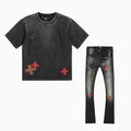 Ensemble T-shirt Kid's Utopia et jean Reckoning Stacked