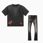 Ensemble T-shirt Kid's Utopia et jean Reckoning Stacked