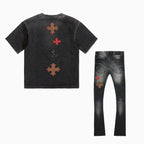 Ensemble T-shirt Kid's Utopia et jean Reckoning Stacked