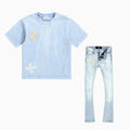 Ensemble T-shirt Kid's Utopia et jean Reckoning Stacked