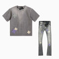 Ensemble T-shirt Kid's Utopia et jean Reckoning Stacked