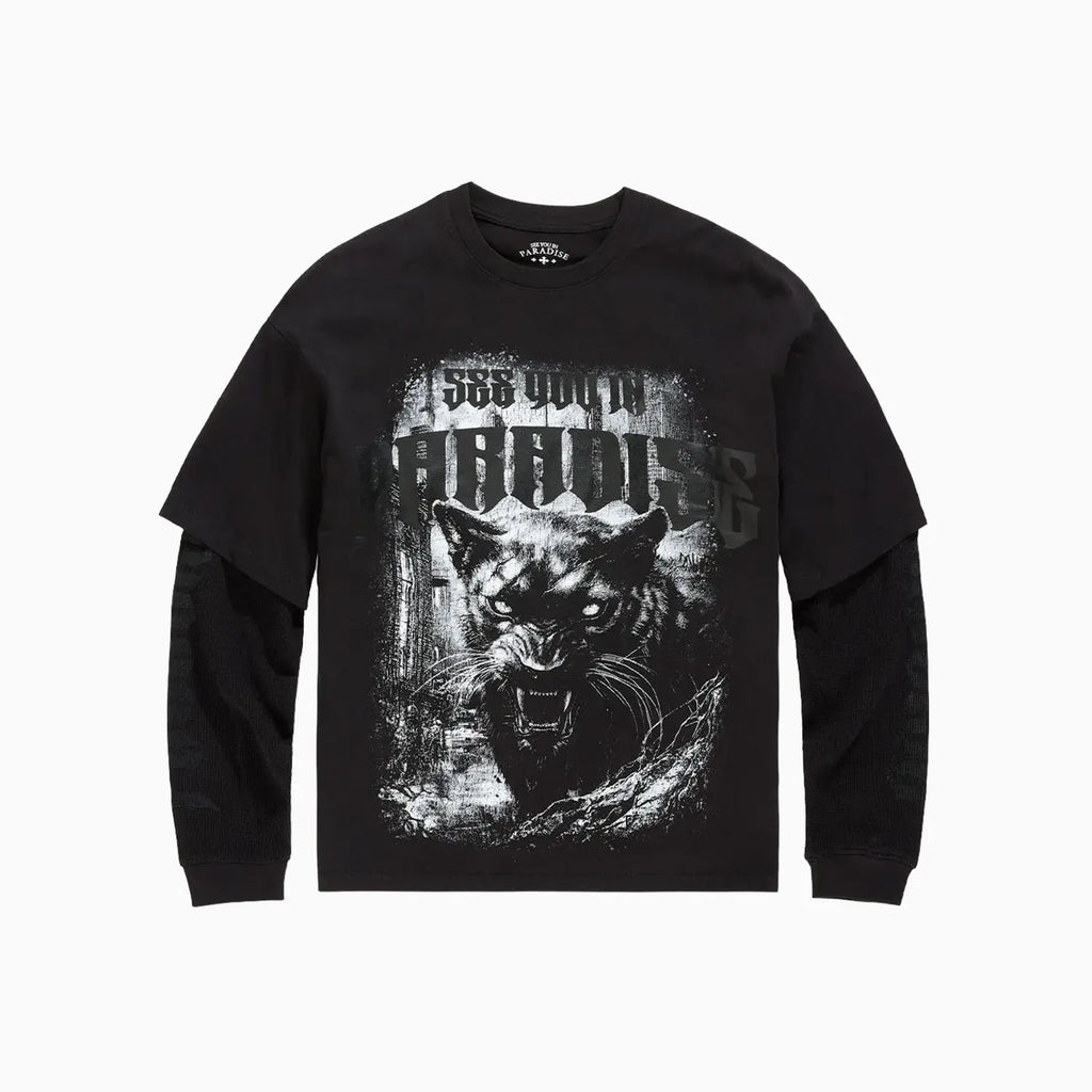 T-shirt thermique gaufré Blood Sport pour homme