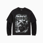 T-shirt thermique gaufré Blood Sport pour homme