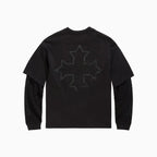 T-shirt thermique gaufré Blood Sport pour homme