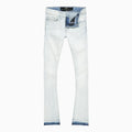 Pantalon en jean empilé propre pour homme