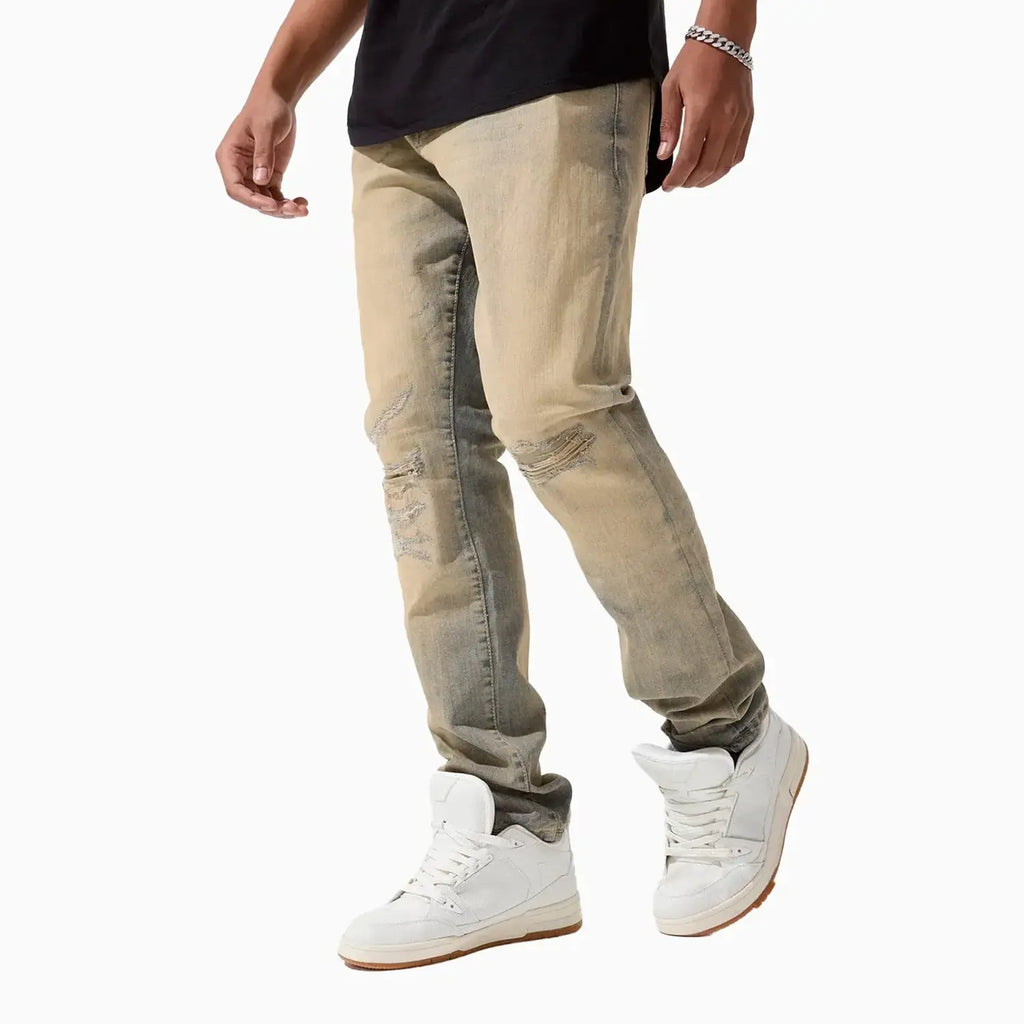 Pantalon en jean Collins Dune pour homme