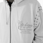 Sudadera con capucha y cremallera Icon para hombre