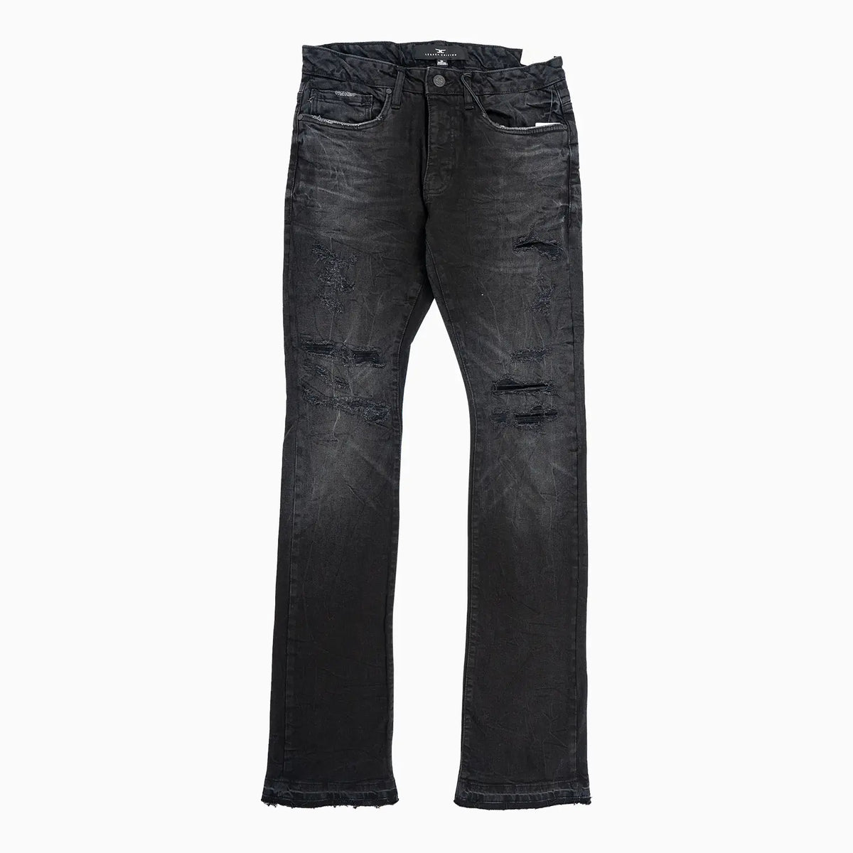 Pantalon en jean empilé Martin pour homme