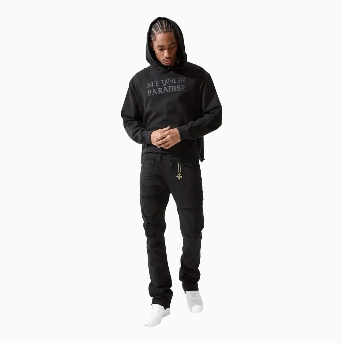 Pantalon en jean Martin Stacked SYIP pour homme