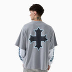 T-shirt thermique gaufré Night Rider pour homme