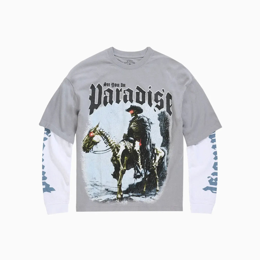 T-shirt thermique gaufré Night Rider pour homme