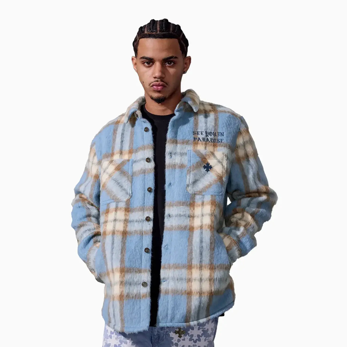 Camisa Chaqueta Franela Paradise para Hombre