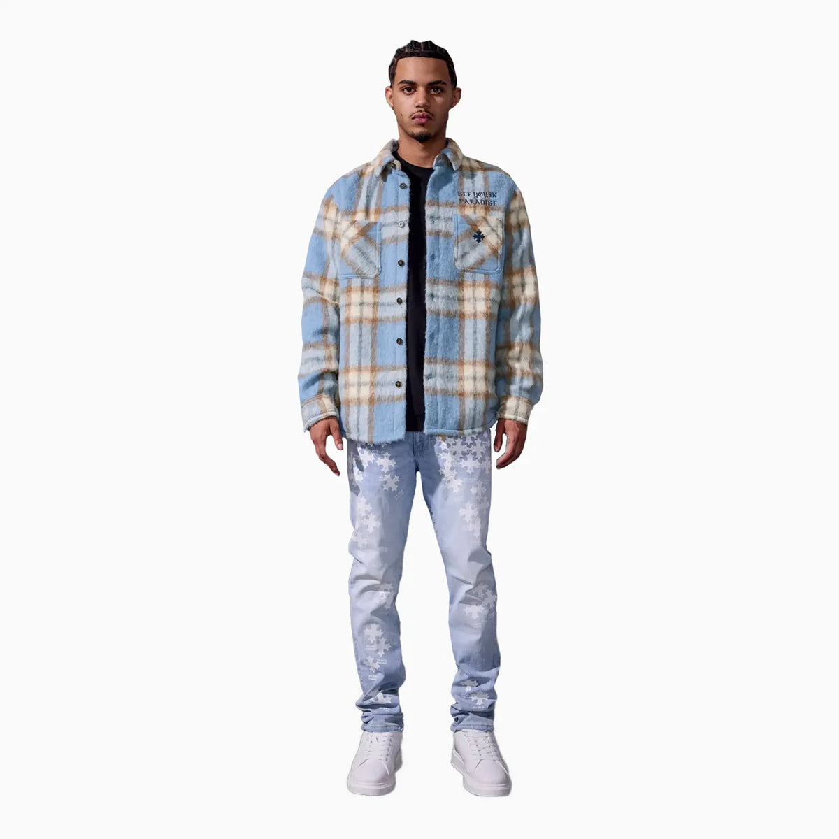 Camisa Chaqueta Franela Paradise para Hombre