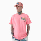 Conjunto de camiseta y shorts Paradise Palms para hombre