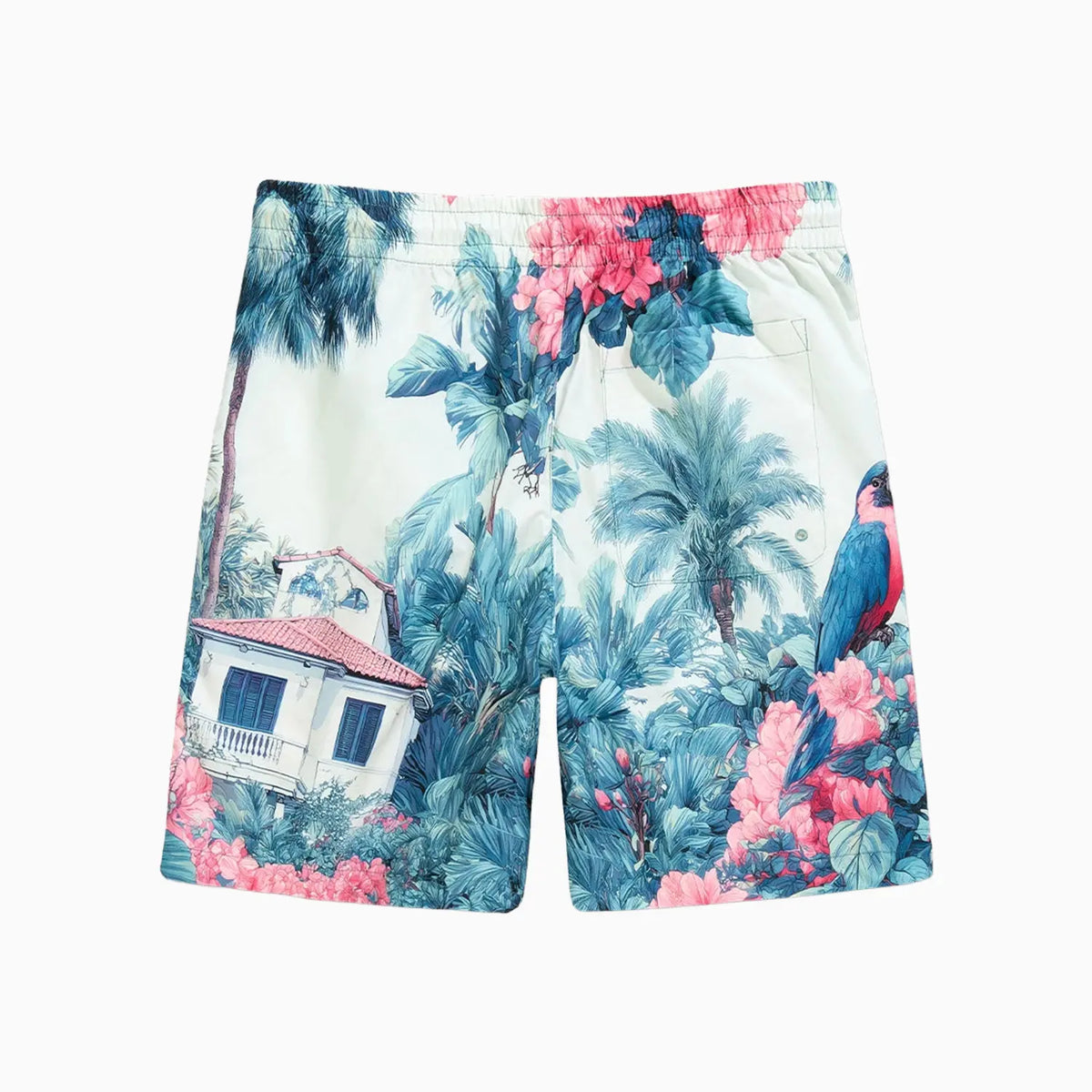 Conjunto de camiseta y shorts Paradise Palms para hombre