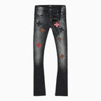 Pantalón vaquero apilado de hombre Reckoning