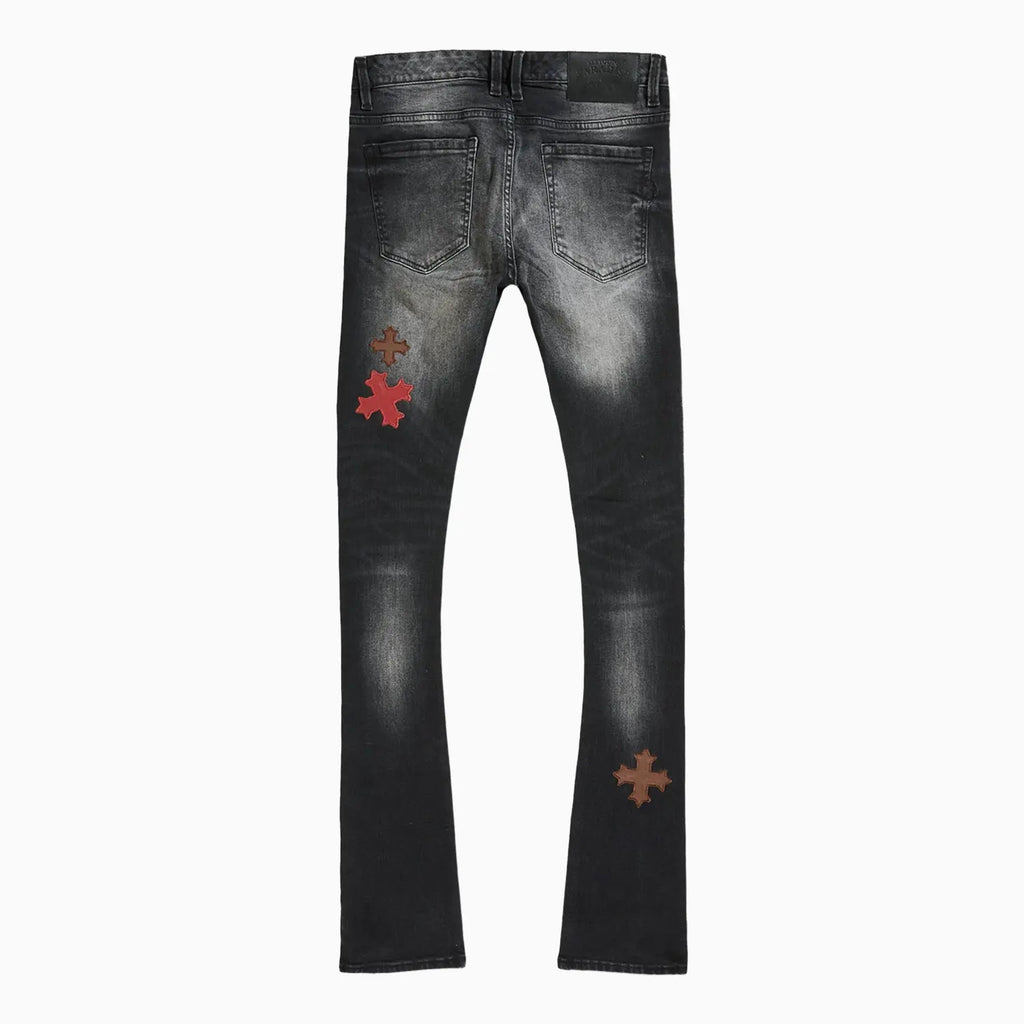 Pantalón vaquero apilado de hombre Reckoning
