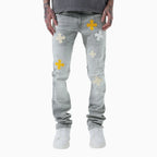 Pantalón vaquero apilado de hombre Reckoning