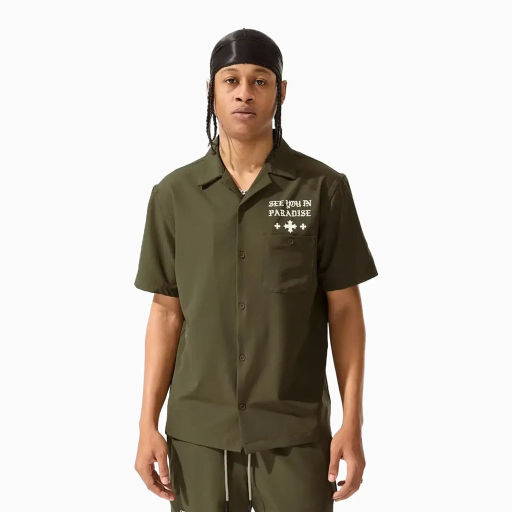Conjunto retro de campamento SYIP para hombre