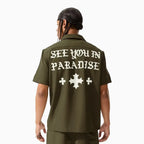 Conjunto retro de campamento SYIP para hombre