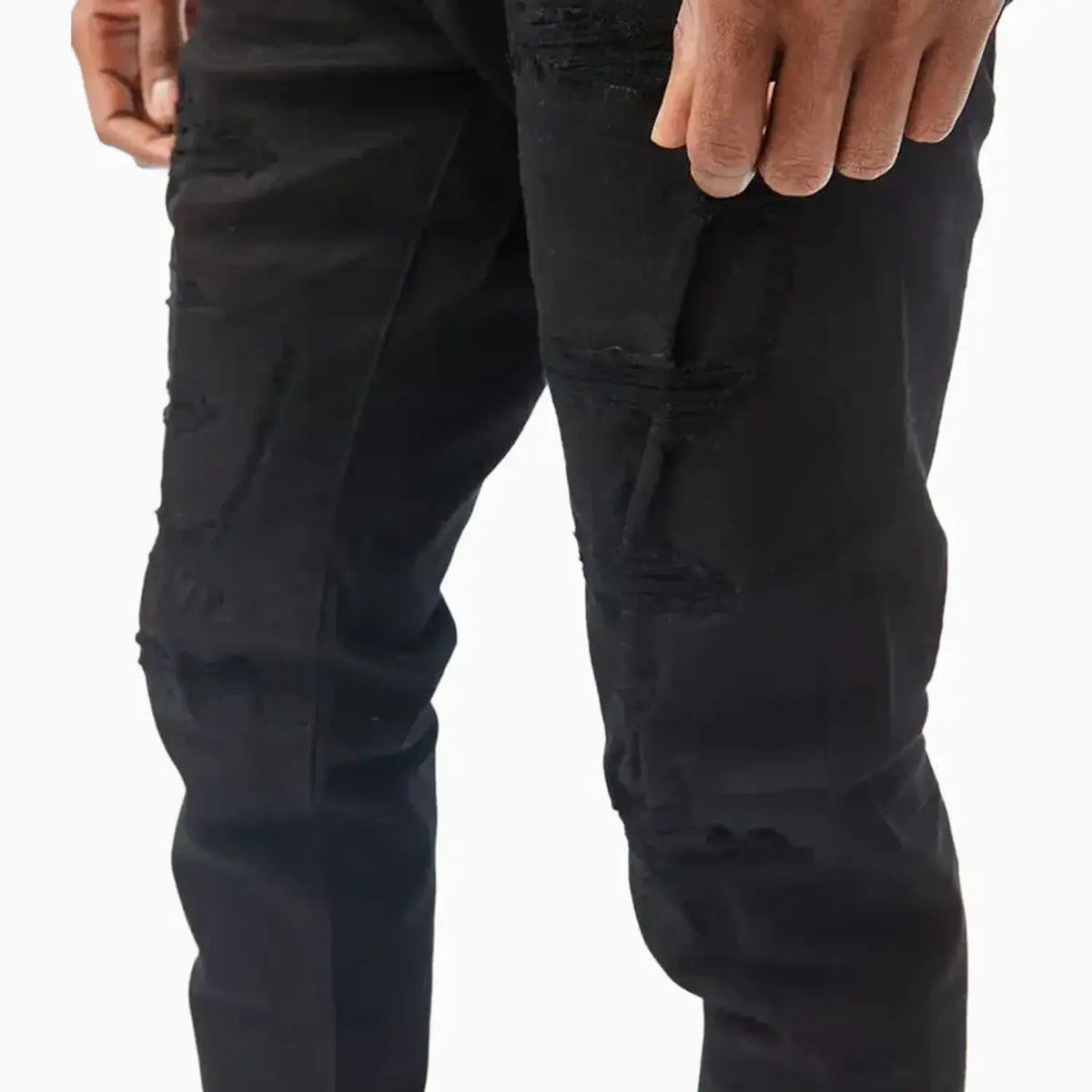 Jean slim déchiré Ross Fit pour homme