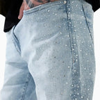 Pantalones de mezclilla ajustados ultraligeros para hombre