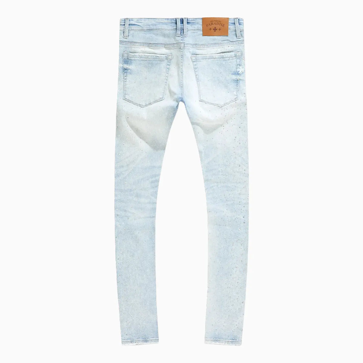 Pantalones de mezclilla ajustados ultraligeros para hombre