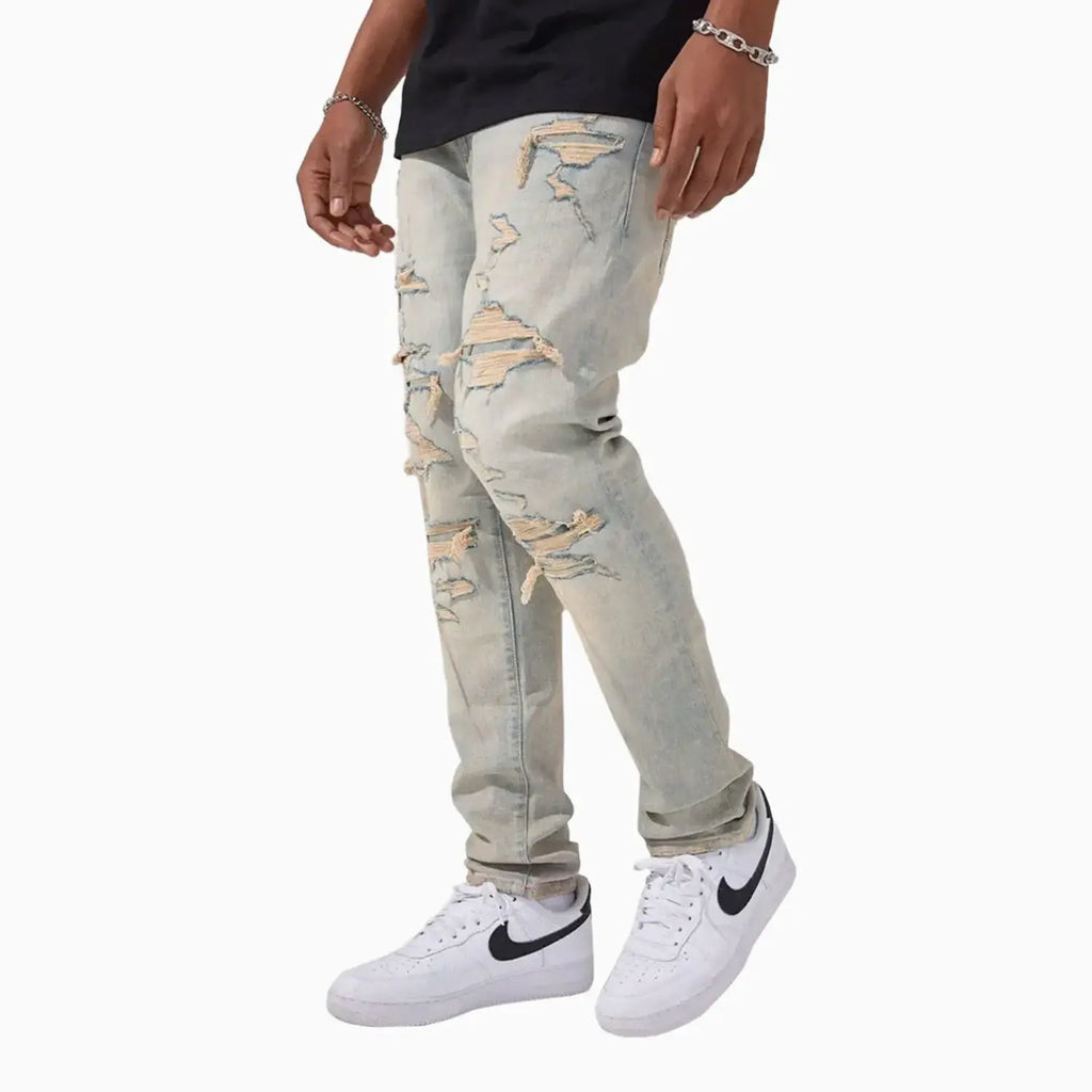 Pantalón de mezclilla Newport de corte entallado para hombre