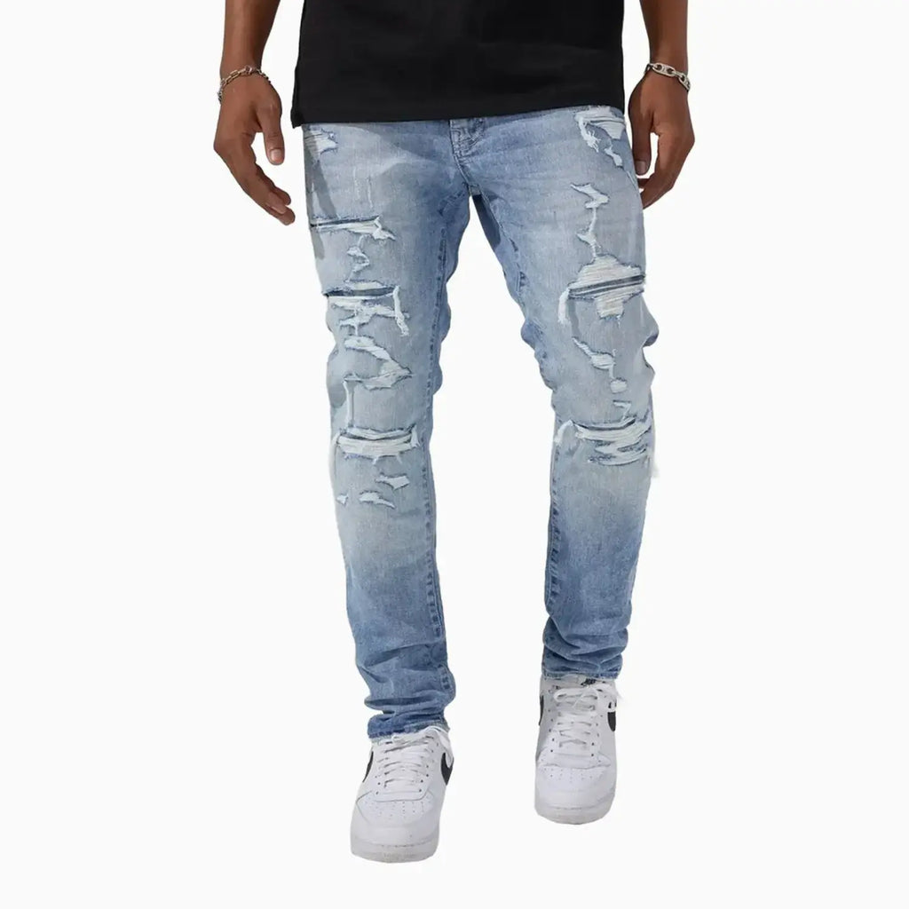 Pantalón de mezclilla Newport de corte entallado para hombre