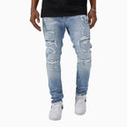 Pantalón de mezclilla Newport de corte entallado para hombre