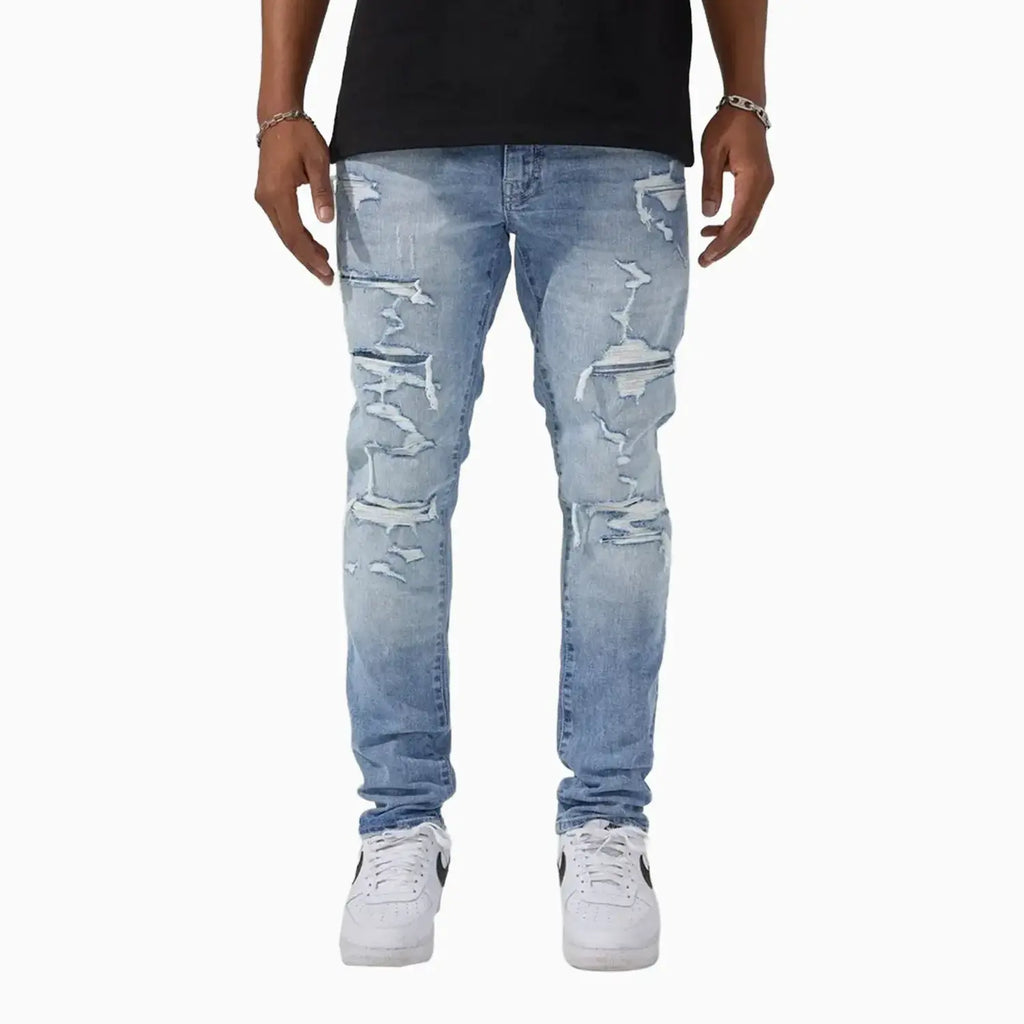 Pantalón de mezclilla Newport de corte entallado para hombre