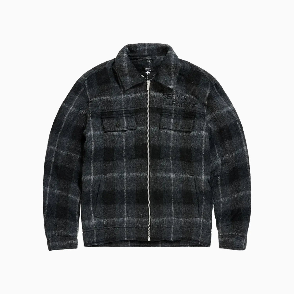 Camisa de Franela con Capucha SYIP para Hombre