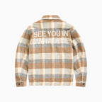 Camisa de Franela con Capucha SYIP para Hombre