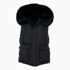 Chaleco acolchado Yukon para hombre con forro de piel