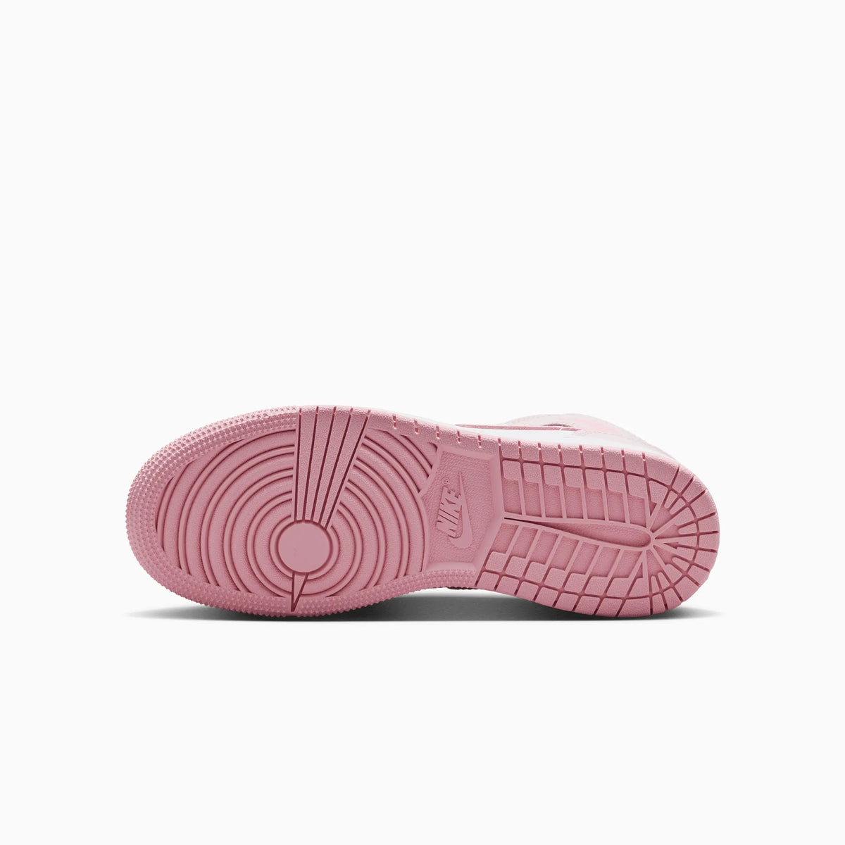 Kid's Air Jordan 1 Mid 'Pearl Pink White' Grade School