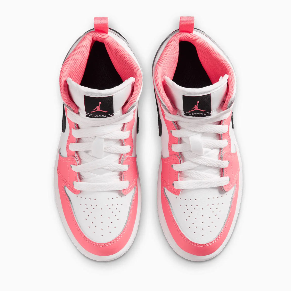 Kid's Air Jordan 1 Mid 'Pink Gaze' Pre School