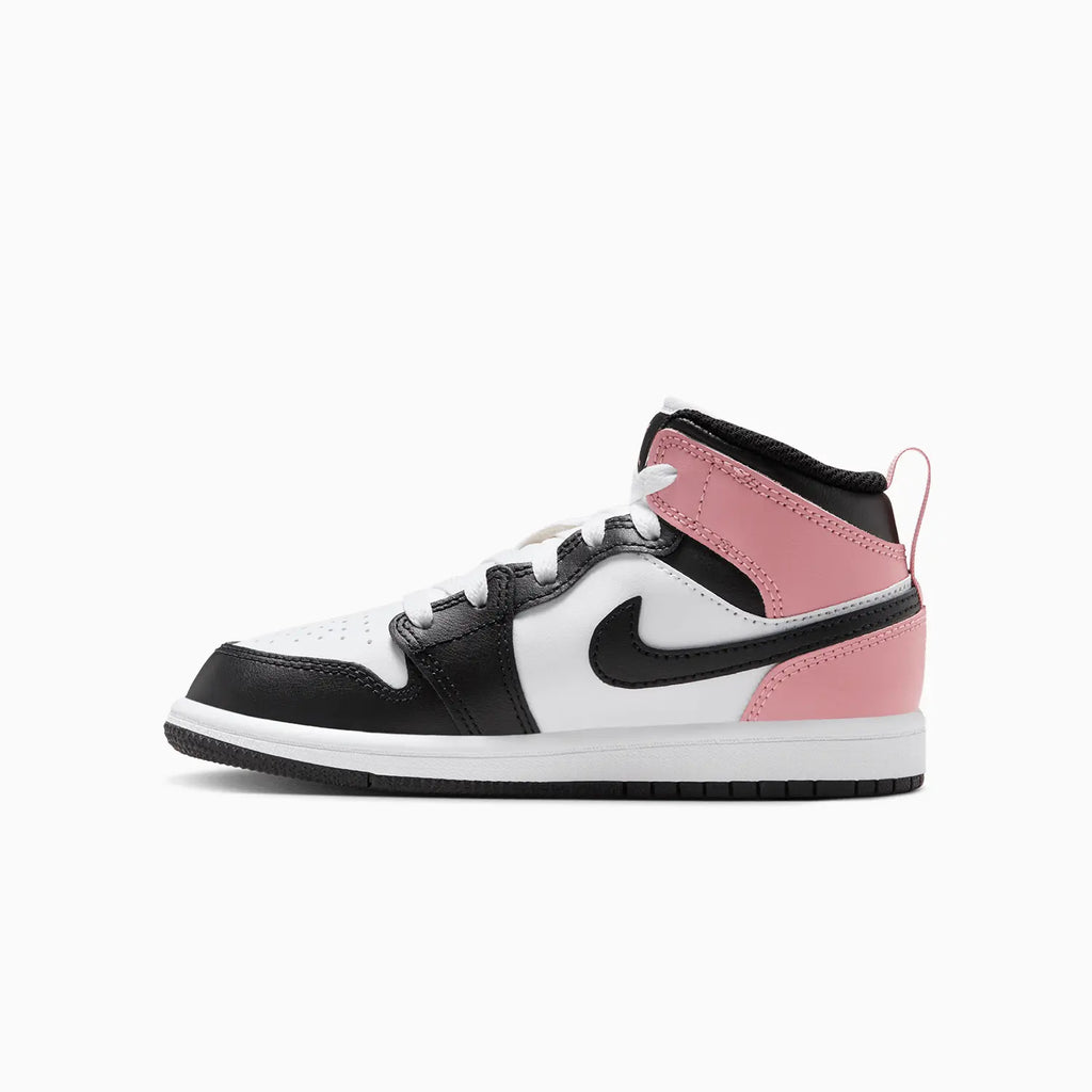 Air Jordan 1 Mid pour enfant « Rust Pink Black » (maternelle)
