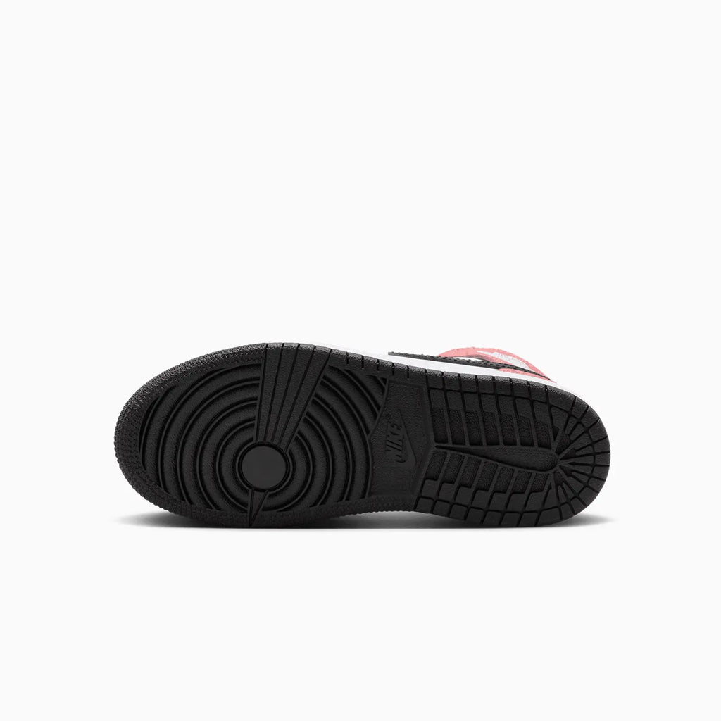 Air Jordan 1 Mid pour enfant « Rust Pink Black » (maternelle)