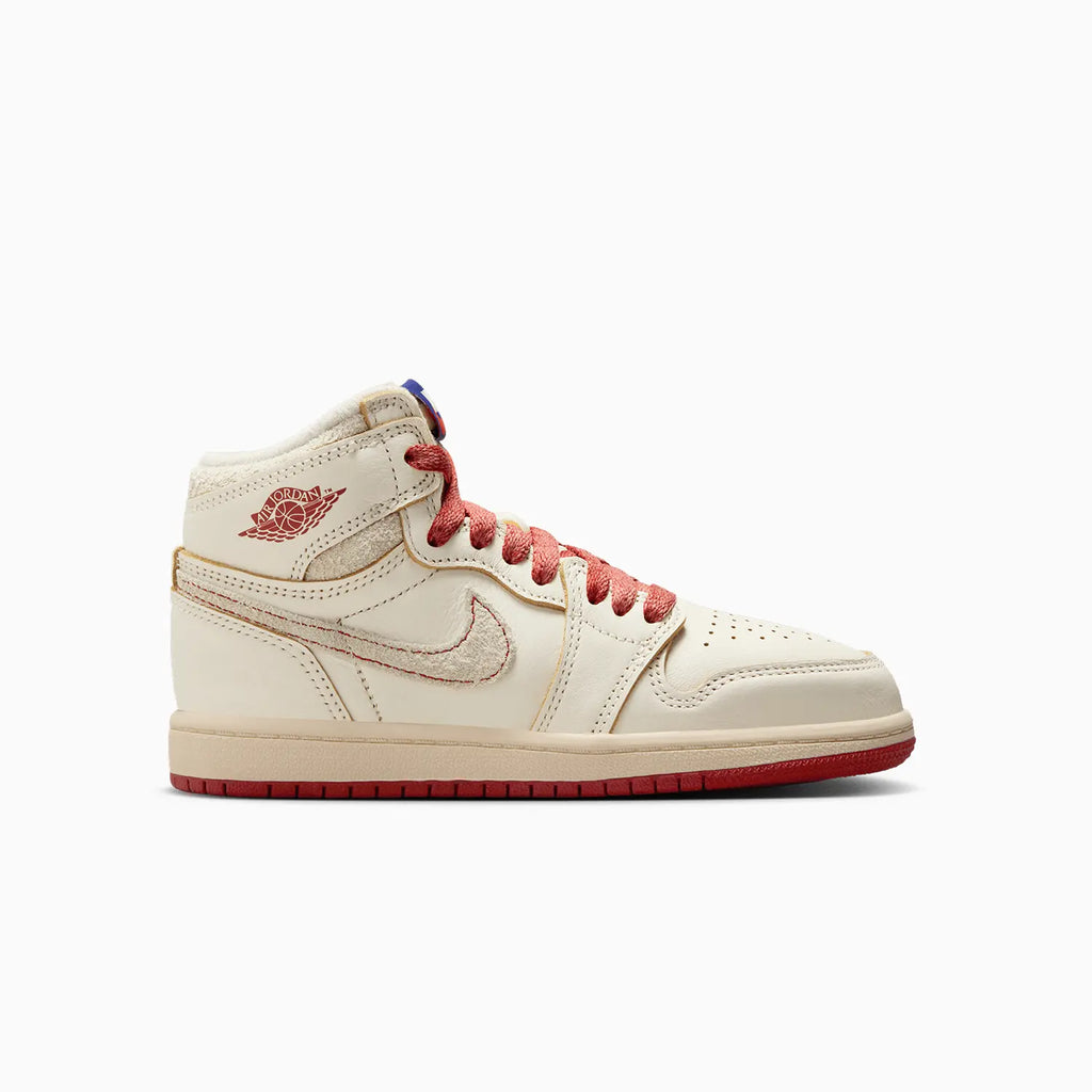Chaussures Air Jordan 1 Retro High OG pour enfant 'Rare Air Sail Cinnabar' (Préscolaire)
