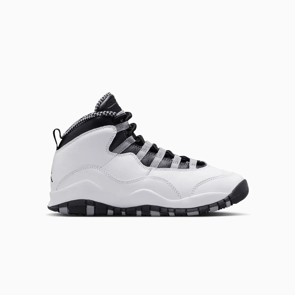 Air Jordan 10 Retro « Steel » pour enfant (école primaire)
