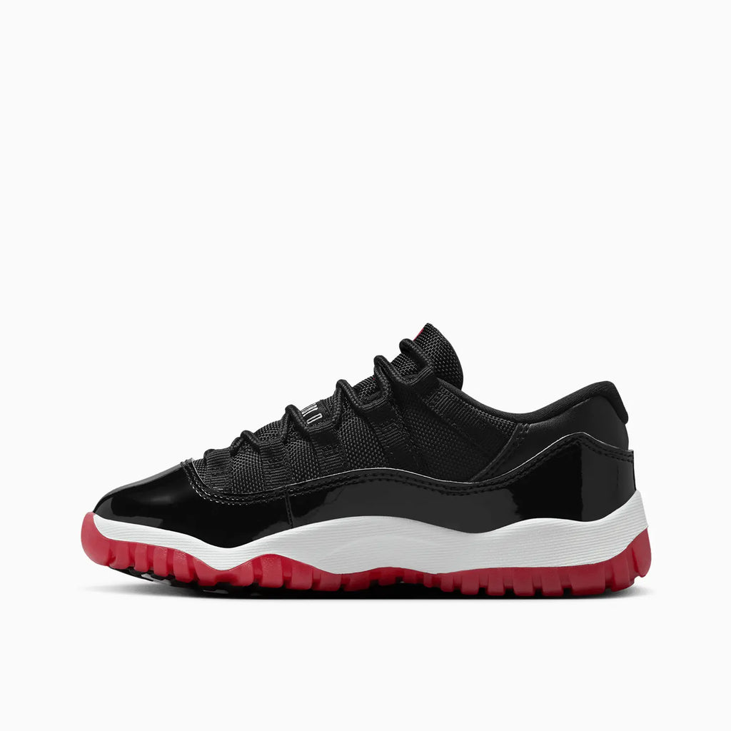 Air Jordan 11 Retro Low « Bred » pour enfant d'âge préscolaire