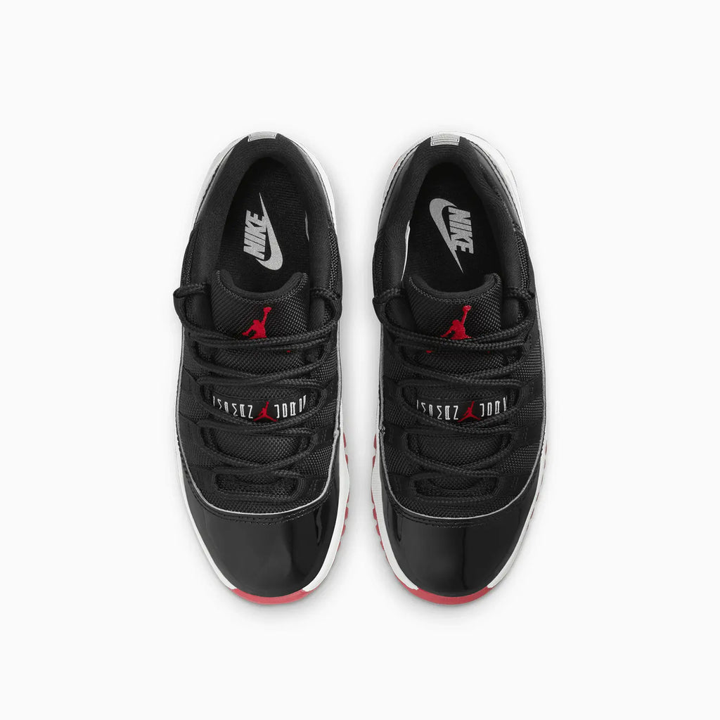 Air Jordan 11 Retro Low « Bred » pour enfant d'âge préscolaire