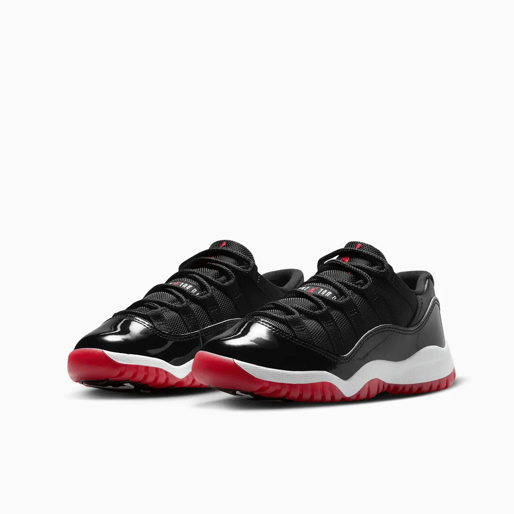 Air Jordan 11 Retro Low « Bred » pour enfant d'âge préscolaire