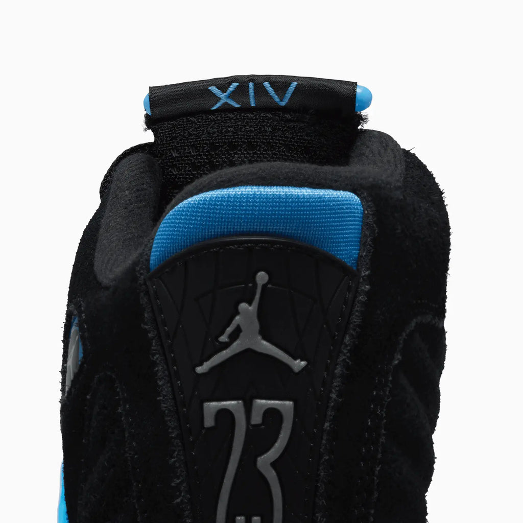 Kid's Air Jordan 14 Retro 'Black University Blue' Grade School