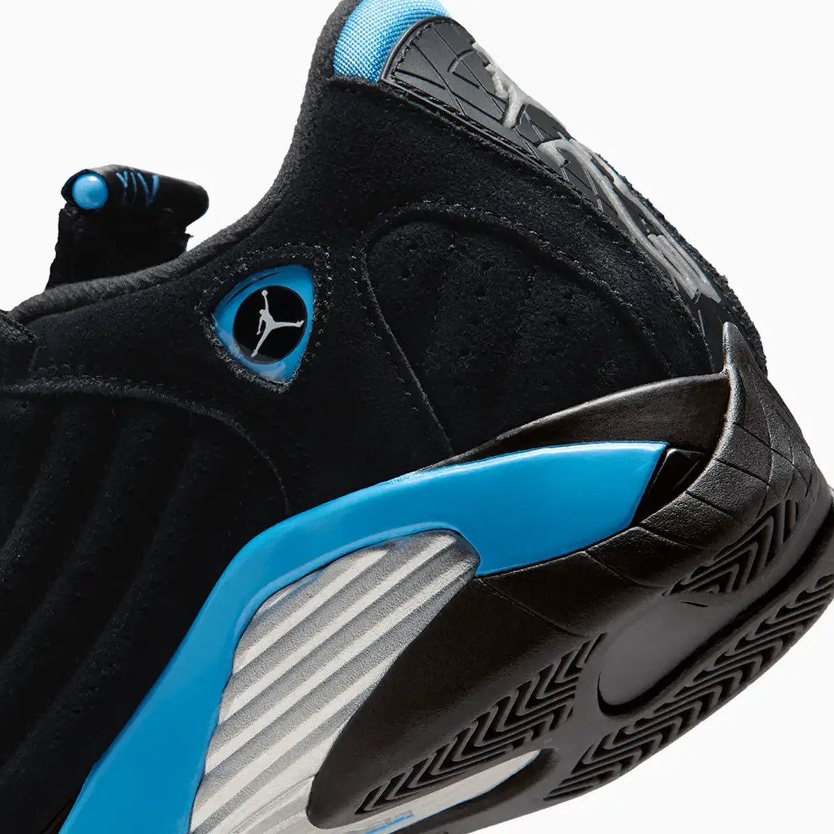 Kid's Air Jordan 14 Retro 'Black University Blue' Grade School