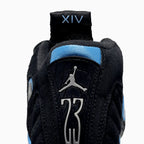 Kid's Air Jordan 14 Retro 'Black University Blue' Pre School